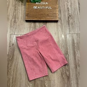 Zella Snow Wash Rib Bike Shorts